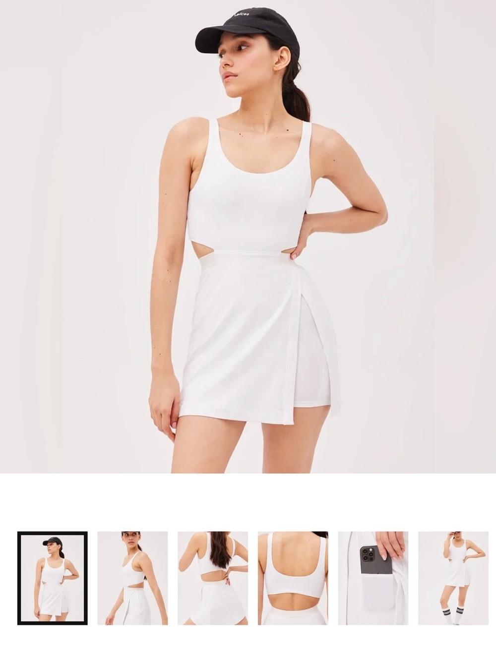 Outdoor Voices Brilliant White Skirt